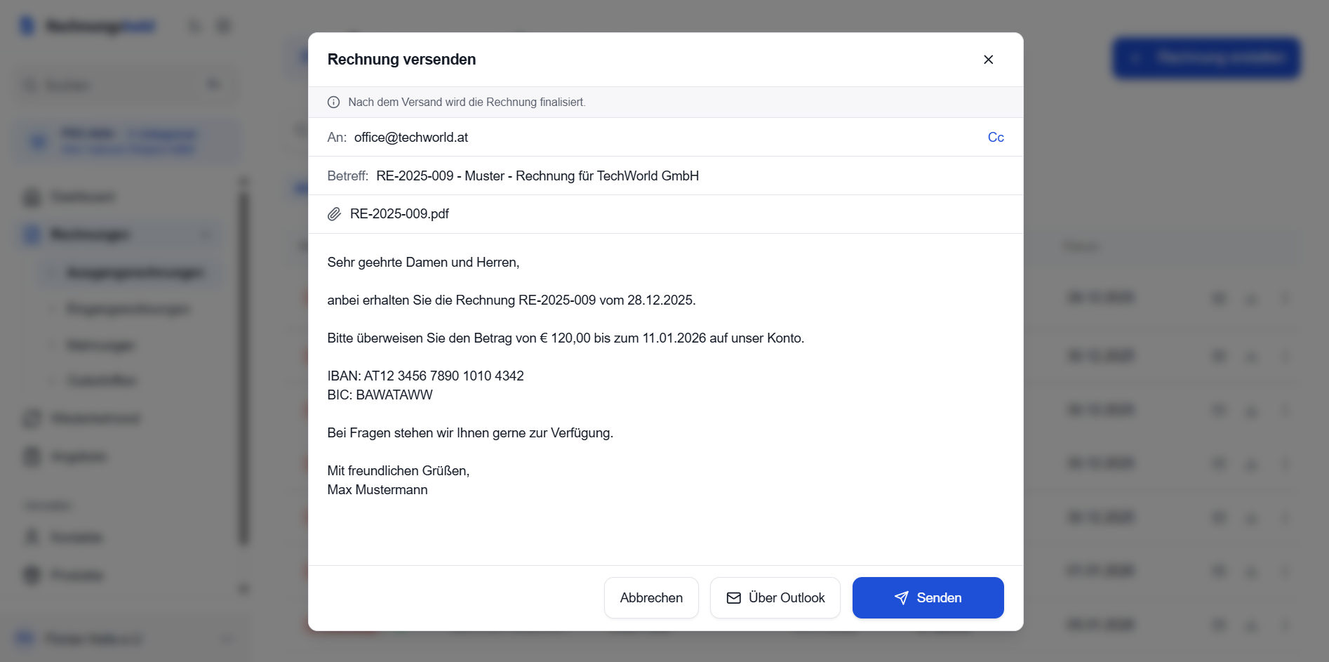 E-Mail-Versand mit voller Flexibilität